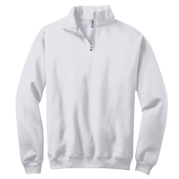 Jerzees 995M 1/4 Zip Cadet Collar Sweatshirt Thumbnail