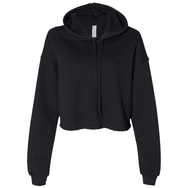 Bella 7502 Women's Cropped Fleece Hoodie Thumbnail