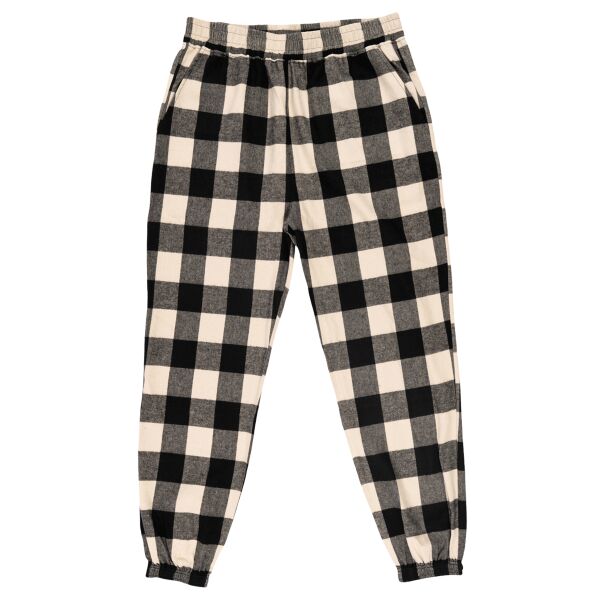 Burnside 8810 Adult Unisex Flannel Jogger Thumbnail