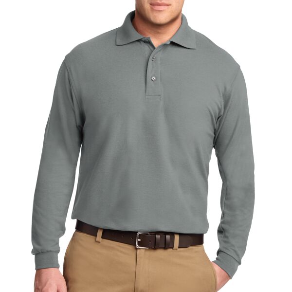 Port Authority K500LS Long Sleeve Silk Touch Polo Thumbnail