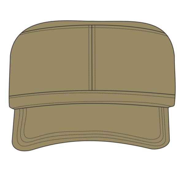District DT605 Distressed Military Hat Thumbnail