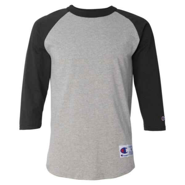 Champion T137 Raglan Baseball T-Shirt Thumbnail