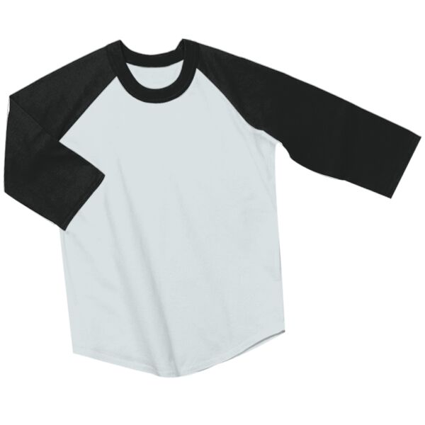 Tabor Youth YT200 Colorblock Raglan Jersey Thumbnail