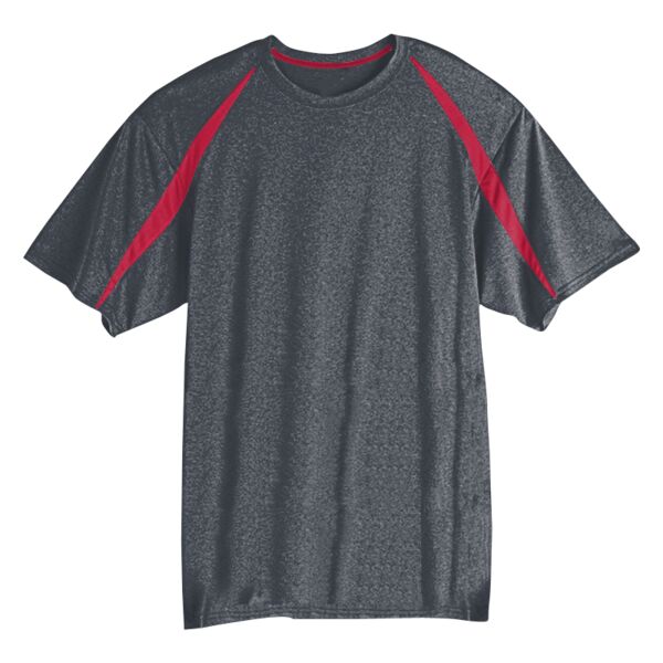 Badger 4340 Adult Fusion Colorblock Short Sleeve T-Shirt Thumbnail
