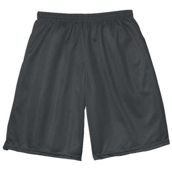 A4 Adult N5296 9" Lined Tricot Mesh Shorts Thumbnail