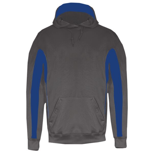 Badgetr 2465 Youth 100% Polyester Performance Fleece Drive Hoodie Thumbnail