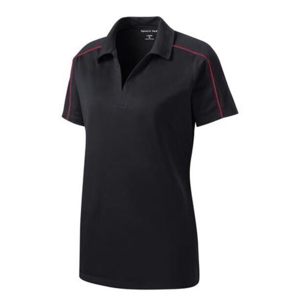 concordia Sport Tek LST653 Ladies Micropique Sport Wick ® Piped Polo Thumbnail
