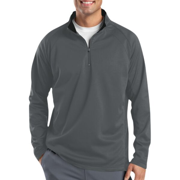 concordia Sport Tek Adult F243 Sport Wick ® 1/4 Zip Fleece Pullover Thumbnail
