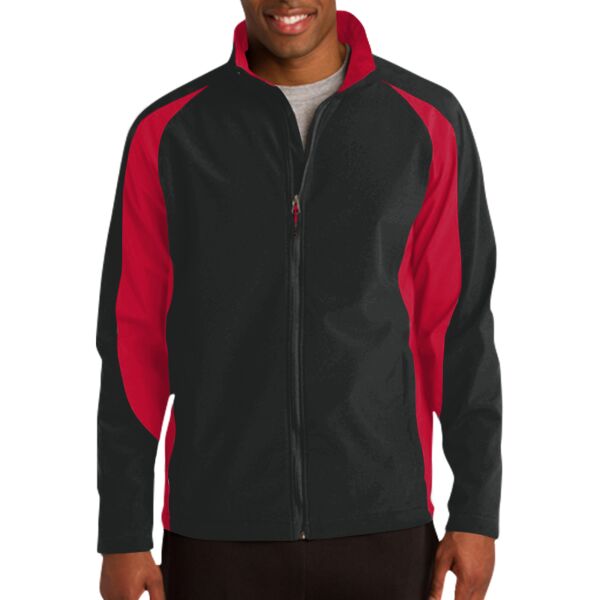 Rockhillsstaff Sport Tek ST970 Colorblock Soft Shell Jacket Thumbnail