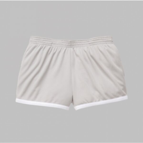 NPACCO Boxercraft YM66SW Silver/White Mesh Short Thumbnail