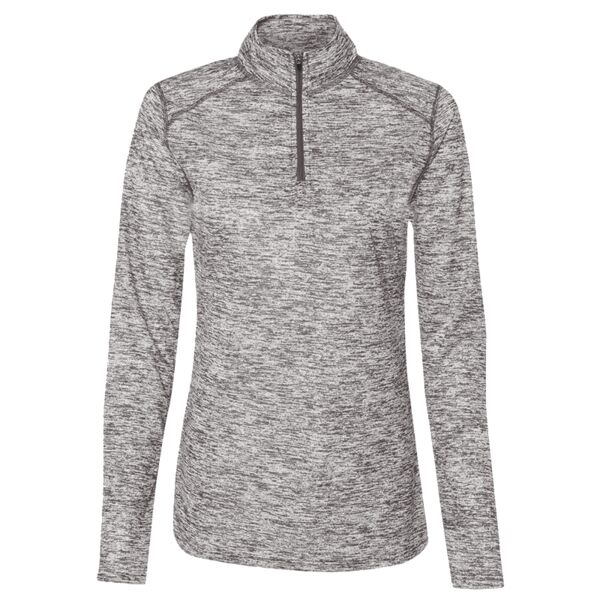 Badger 4193 Ladies' Performance Blend Quarter-Zip Pullover Thumbnail