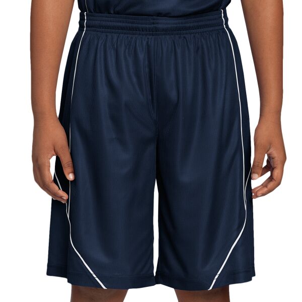 Sport Tek T565 PosiCharge™ Mesh Reversible Spliced Short Thumbnail