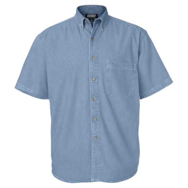 Sierra Pacific 0211 Short Sleeve Denim Thumbnail