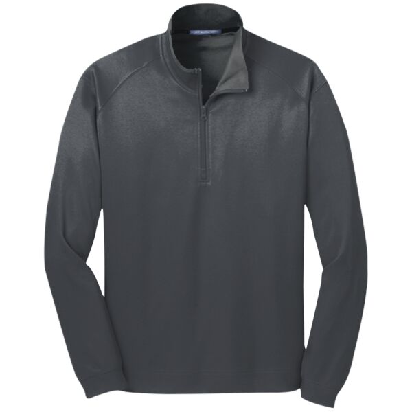 Port Authority K805 Vertical Texture 1/4 Zip Pullover Thumbnail