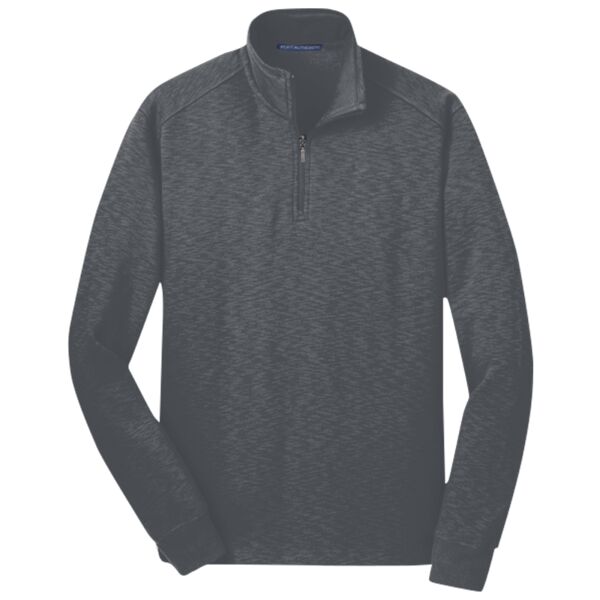 Port Authority F295 Slub Fleece 1/4 Zip Pullover Thumbnail