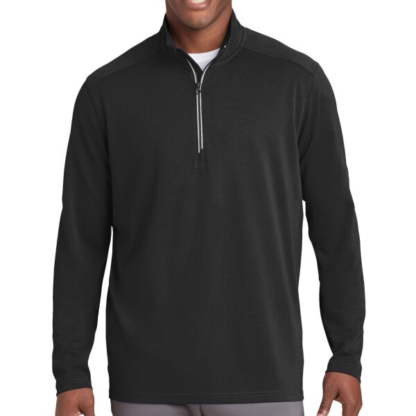 Sport Tek ST860 Textured 1/4 Zip Pullover Thumbnail