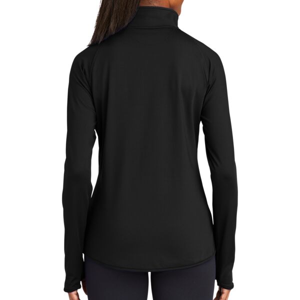 acgs Sport Tek LST850 Ladies Sport Wick ® Stretch 1/2 Zip Pullover Thumbnail