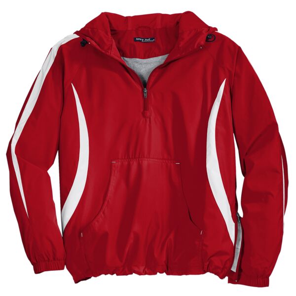 tq Sport Tek JST63 Colorblock Raglan Anorak Thumbnail