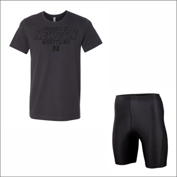 Teamwork 4558 Compression Short / 3001 Bella Shirt Thumbnail