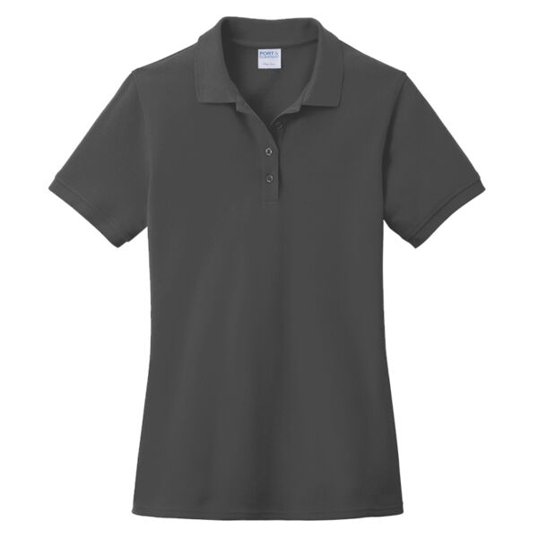 Port & Company LKP1500 Ladies Ring Spun Pique Polo Thumbnail