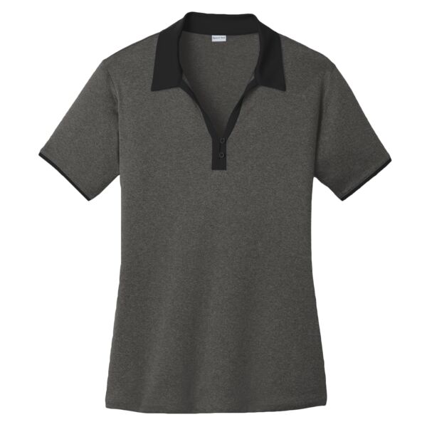 pf Sport Tek LST667 Ladies Heather Contender ™ Contrast Polo Thumbnail