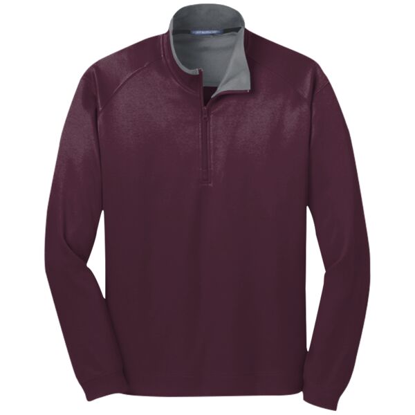 mf Port Authority K805 Vertical Texture 1/4 Zip Pullover Thumbnail
