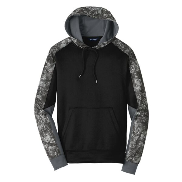 mf Sport Tek ST231 Sport Wick ® Mineral Freeze Fleece Colorblock Hooded Pullover Thumbnail