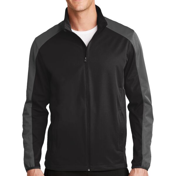 Port Authority J718 Active Colorblock Soft Shell Jacket Thumbnail
