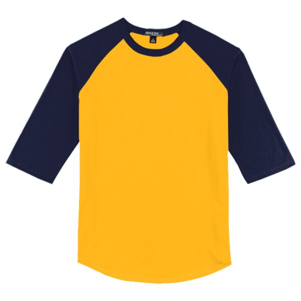 battle Sport Tek T200 Colorblock Raglan Jersey Thumbnail