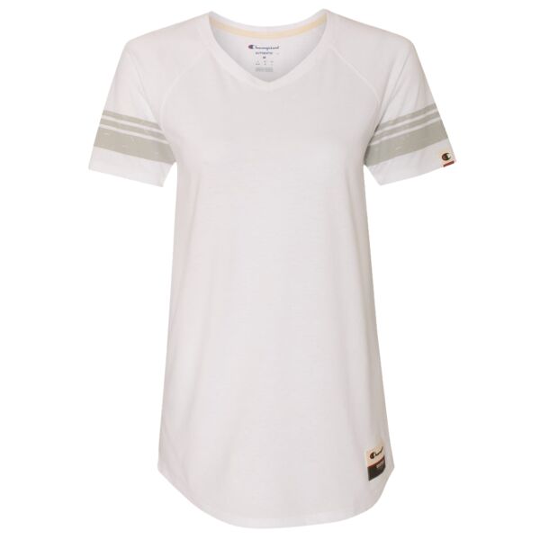 Champion AO350 Originals Women's Triblend Varsity Tee Thumbnail
