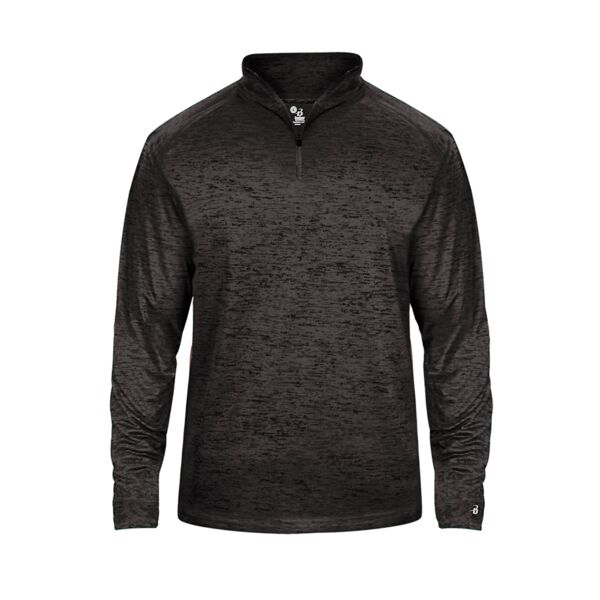 Badger 4172 Adult Performance 1/4 Zip Tonal Blend Thumbnail