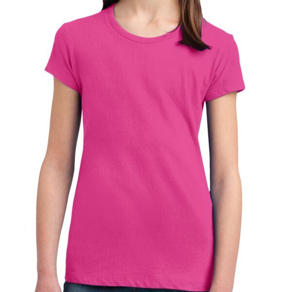 dd District DT5001Y Girls The Concert Tee ™ Thumbnail