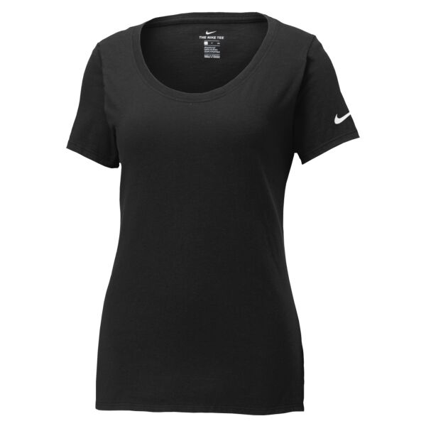 Nike NKBQ5236 Ladies Core Cotton Scoop Neck Tee Thumbnail