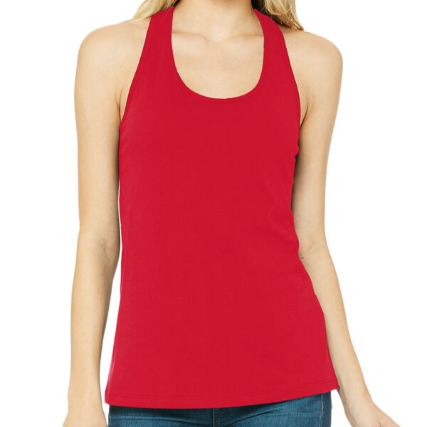 Bella 6008 Ladies' Jersey Racerback Tank Thumbnail