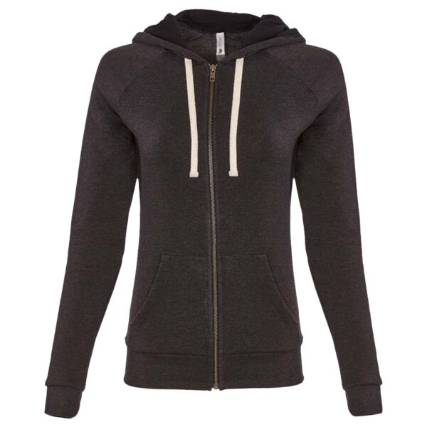 Next Level 9603 Women's PCH Raglan Zip Hoodie Thumbnail