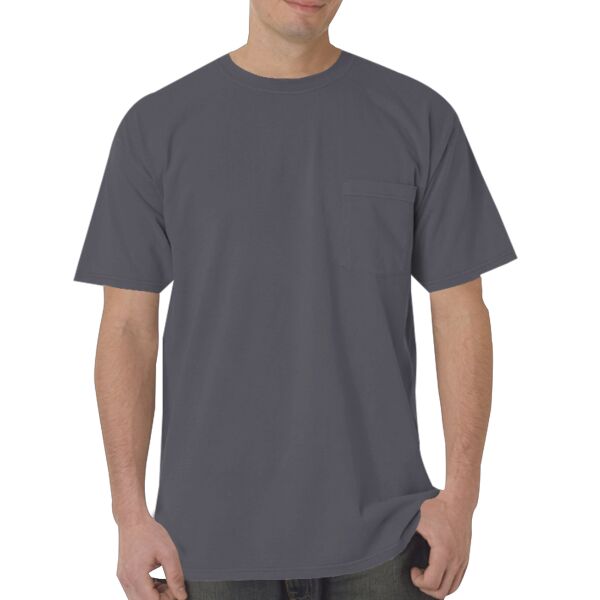 Chouinard 6030 Adult Heavyweight Short-Sleeve Garment-Dyed Pocket Tee Thumbnail