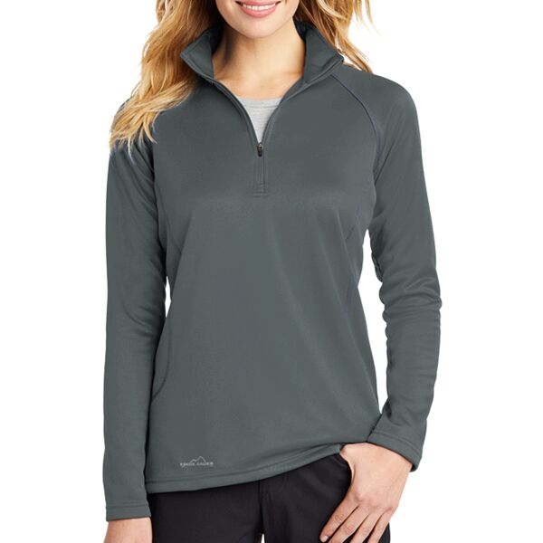 Eddie Bauer EB237 Ladies 1/2 Zip Base Layer Fleece Thumbnail