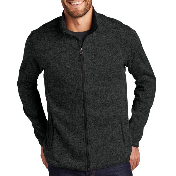 Port Authority F232 Sweater Fleece Jacket Thumbnail