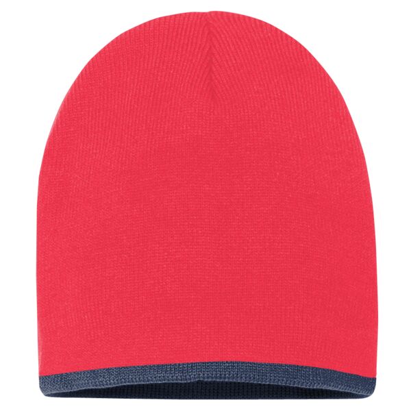 Sportsman SP09 Bottom Striped Knit Beanie Thumbnail