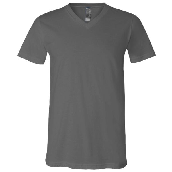 Canvas 3005 Unisex V-Neck Cotton Jersey Tee Thumbnail