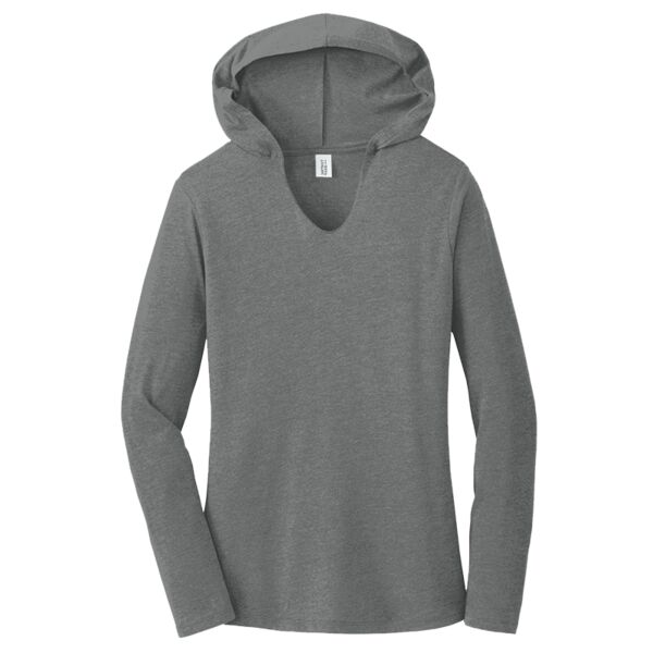 District Made DM139L Ladies Perfect Tri ® Long Sleeve Hoodie Thumbnail
