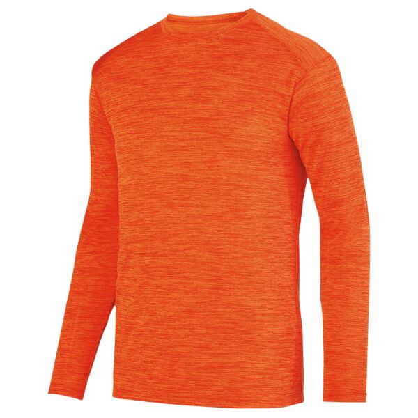 Augusta 2903 Adult Shadow Tonal Heather Long-Sleeve Training T-Shirt Thumbnail