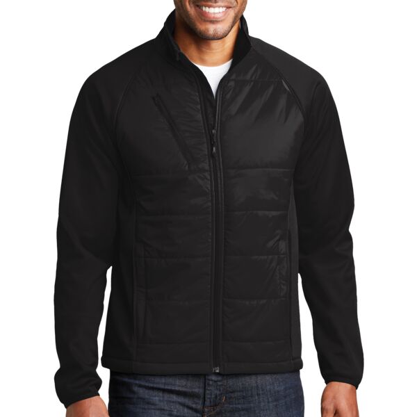 Port Authority J787 Hybrid Soft Shell Jacket Thumbnail