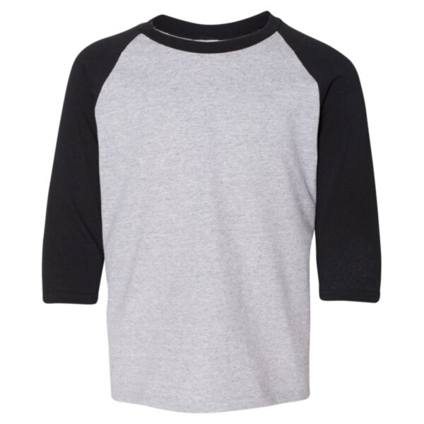 Gildan 5700B Youth Heavy Cotton Raglan Tee Thumbnail