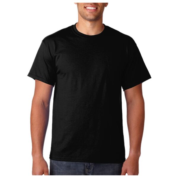 Adult Gildan 50/50 DryBlendTM T-Shirt with Pocket Thumbnail