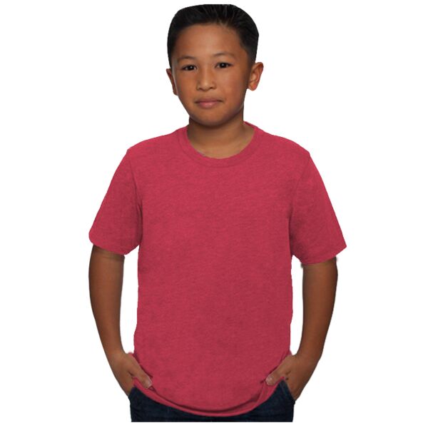 Next Level N6310 Boy's Tri-Blend Crew Shirt Thumbnail
