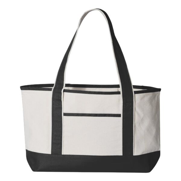 QTee Q125800 20L Small Canvas Deluxe Tote Thumbnail
