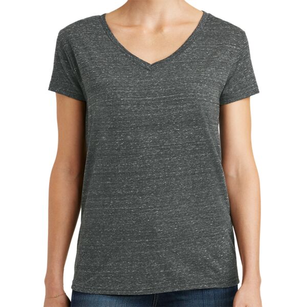 District DM465 Women's Cosmic V Neck Tee Thumbnail