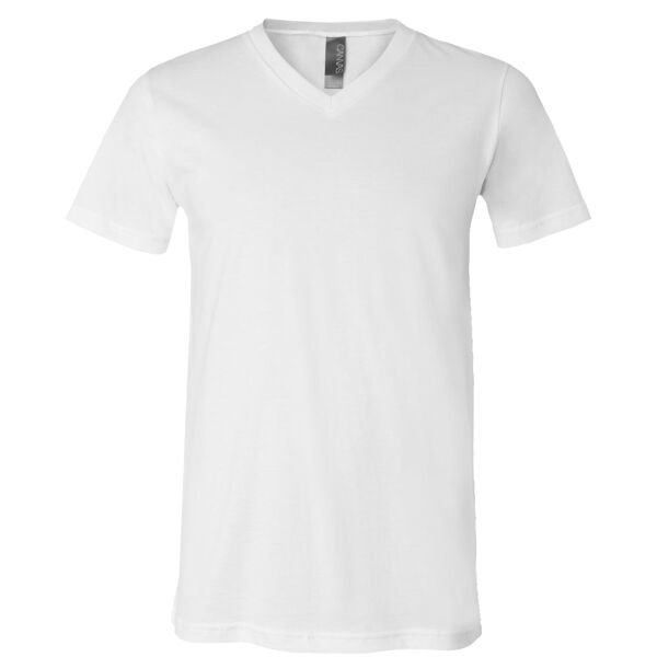 Bella 3005 Unisex Short Sleeve V-Neck Jersey Tee Thumbnail
