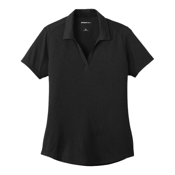 Sport Tek LST405 Ladies PosiCharge ® Tri Blend Wicking Polo Thumbnail